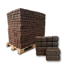 Premium Torfbriketts aus Deutschland – 960 kg Palette Heizbriketts für Kamin & Ofen